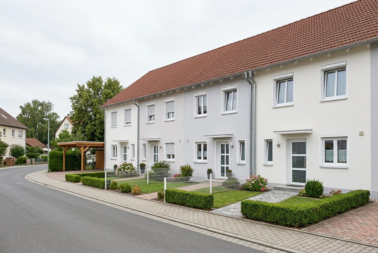 Modernisiertes Reihenhaus, Garage, kurze Wege in die Stadt